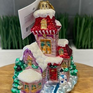 Christopher RADKO glass ornament